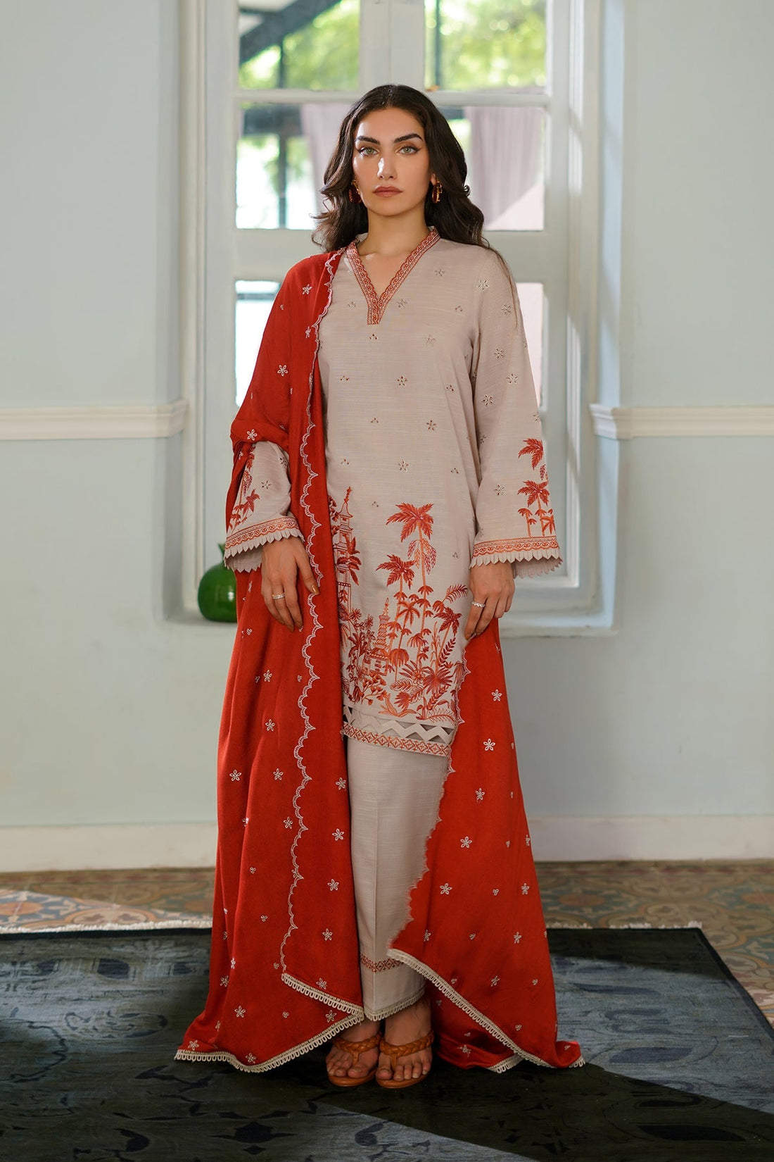 Sahar | Autumn Winter 2024 | Copper Cascade - Official Sahar stockist in UK - Sakeena London