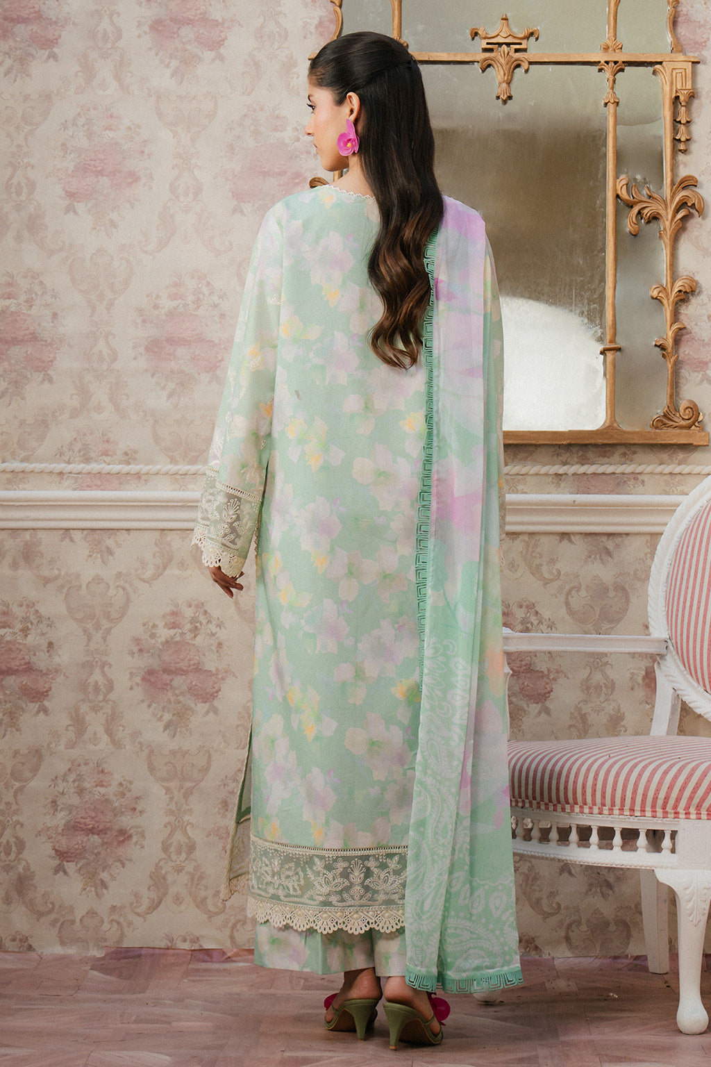 Ayzel | Armelia Printed Lawn 25 | Liora - Official Ayzel stockist in UK - Sakeena London