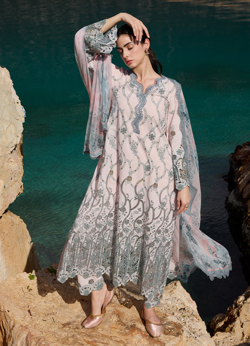 Image | Lawnkari 25 | Nehir - Official Image stockist in UK - Sakeena London