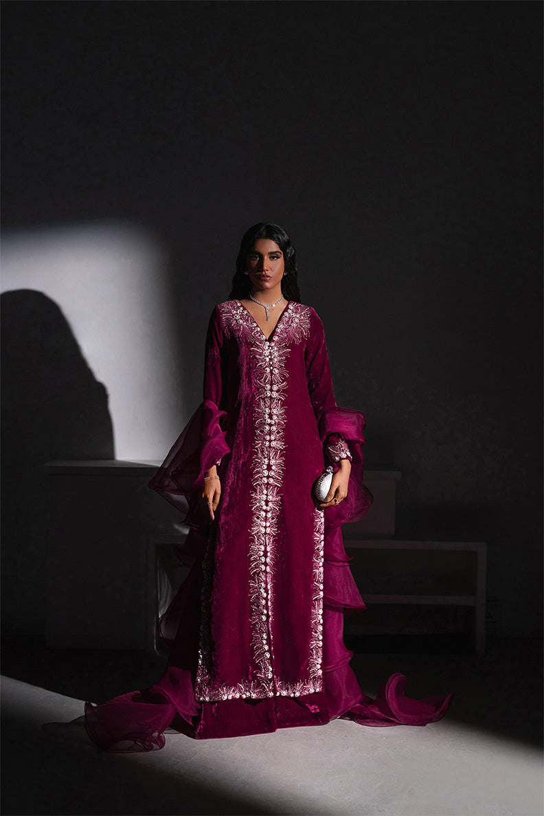 Caia | Luxury Velvet Edit 25 | Fuchsia - Official Caia stockist in UK - Sakeena London