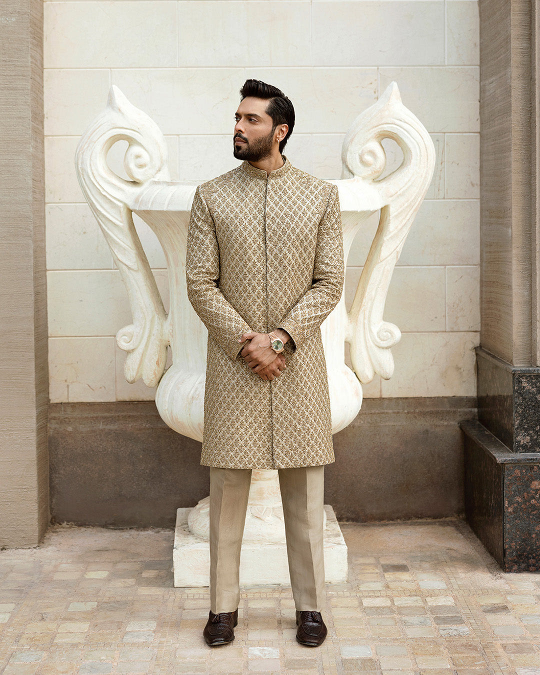 Pakistani Menswear | Faiza Saqlain | Baseem - Official Faiza Saqlain stockist in UK - Sakeena London