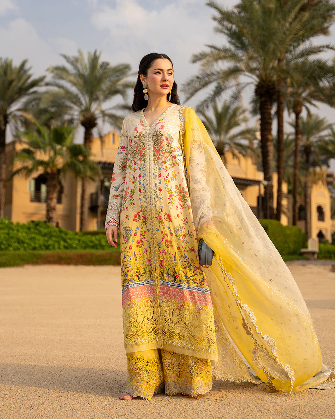 Faiza Saqlain | Aya Luxury Lawn 26' | Arta