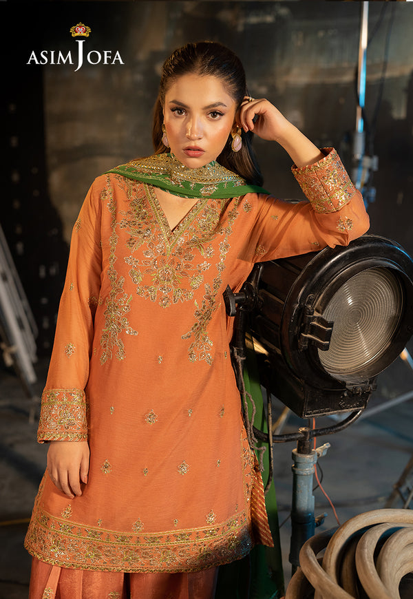 Asim Jofa | Festive Collection 25 | AJLF-03 - Official Asim Jofa stockist in UK - Sakeena London