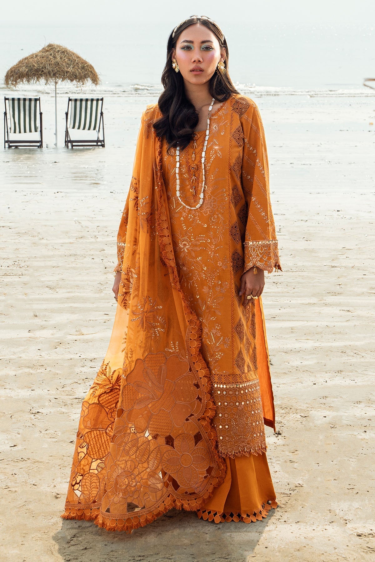 Nureh | Khuwab Luxury Lawn | NE-149 - Official Nureh stockist in UK - Sakeena London