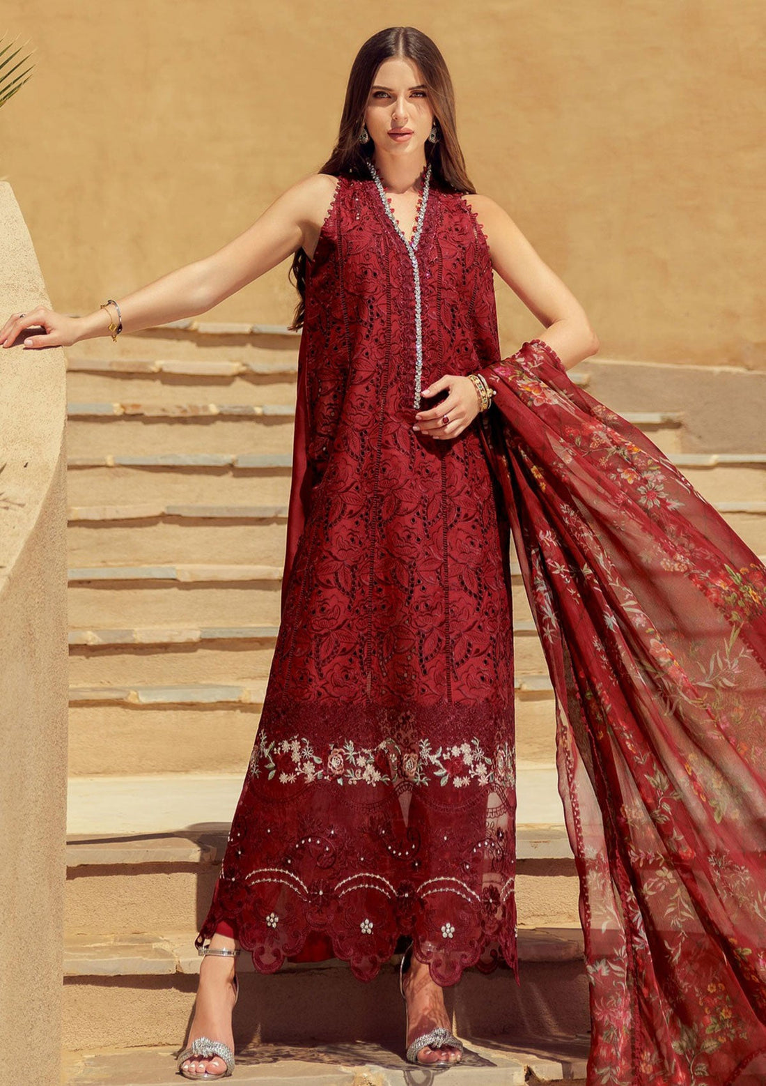 Lawn Collection - Noor by Saadia Asad - Eid Handwork LaserkariÃÂÃÂ Lawn - SL24#01