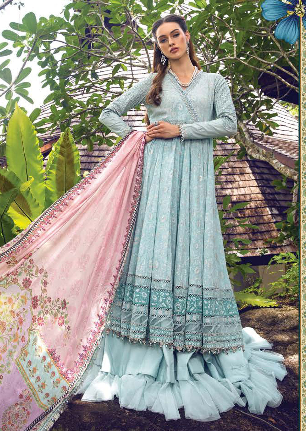 Maria B | Luxury Collection | MSD-01R-B - Official Maria B stockist in UK - Sakeena London