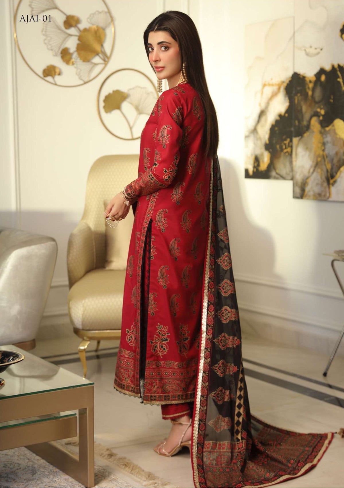 Lawn Collection - Asim Jofa - Aira - AJAI#1