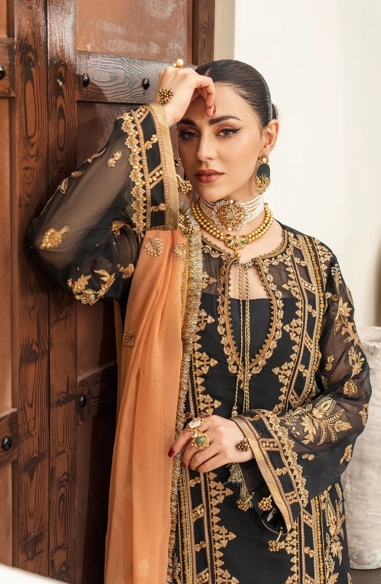 Maryum N Maria | Luxury Chiffon Collection | Evening Aura - Official Maryum N Maria stockist in UK - Sakeena London