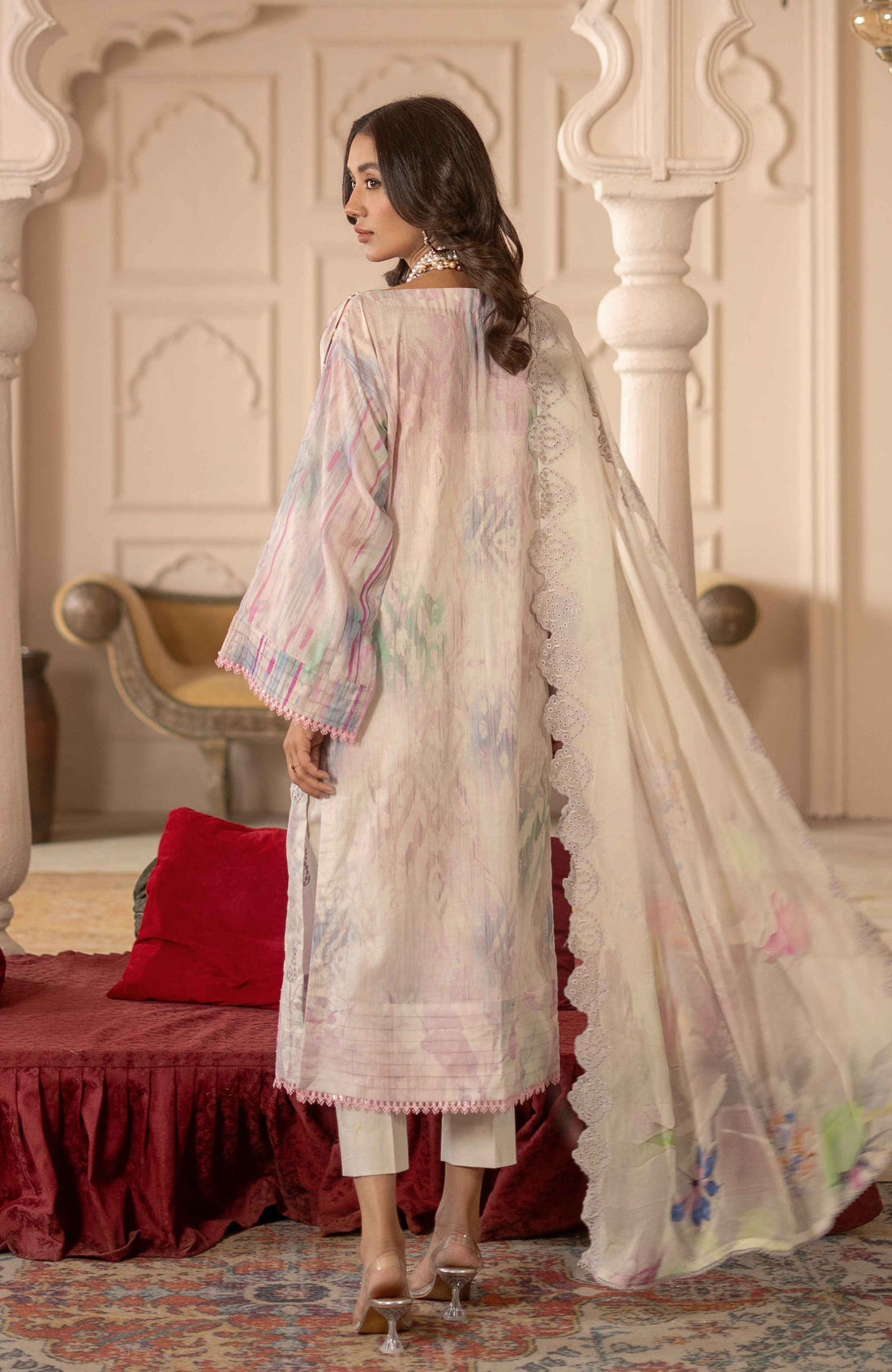 Al Zohaib | Sunshine Bloom Premium Lawn 25 | SBP-25-02 - Official Al Zohaib stockist in UK - Sakeena London