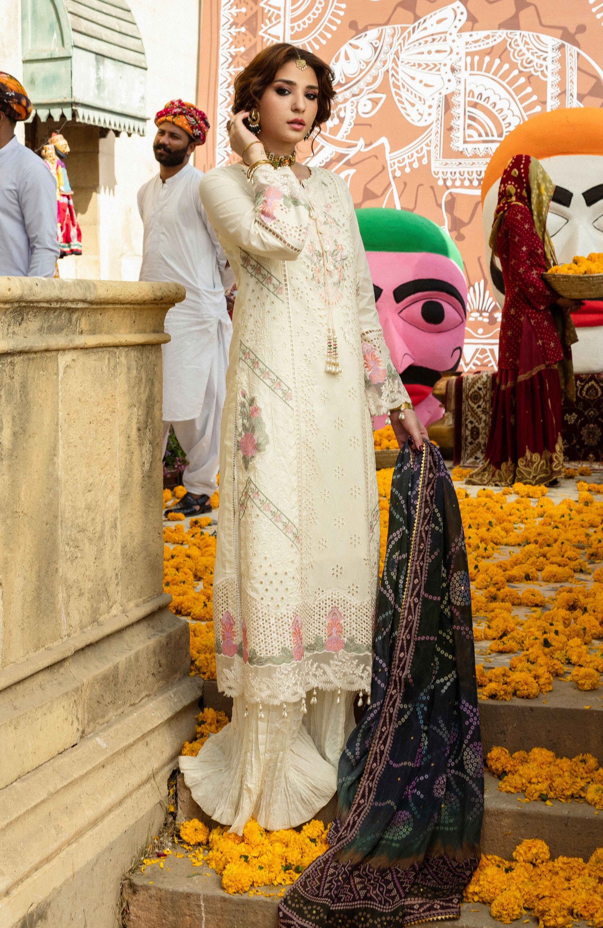 Al Zohaib | Bandhani The Tale of Jaipur 25 | BTJ-25-02 - Official Al Zohaib stockist in UK - Sakeena London