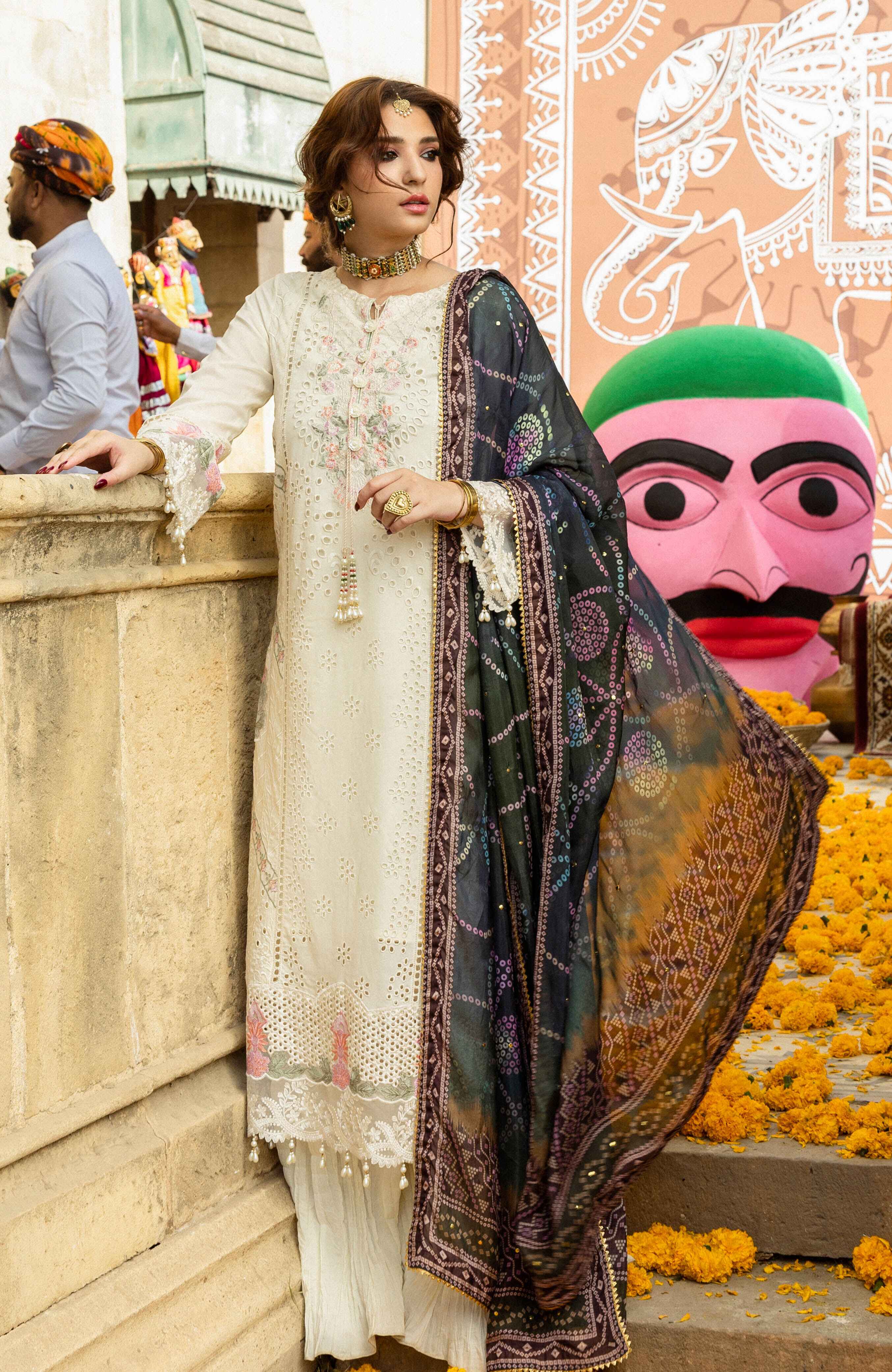 Al Zohaib | Bandhani The Tale of Jaipur 25 | BTJ-25-02 - Official Al Zohaib stockist in UK - Sakeena London