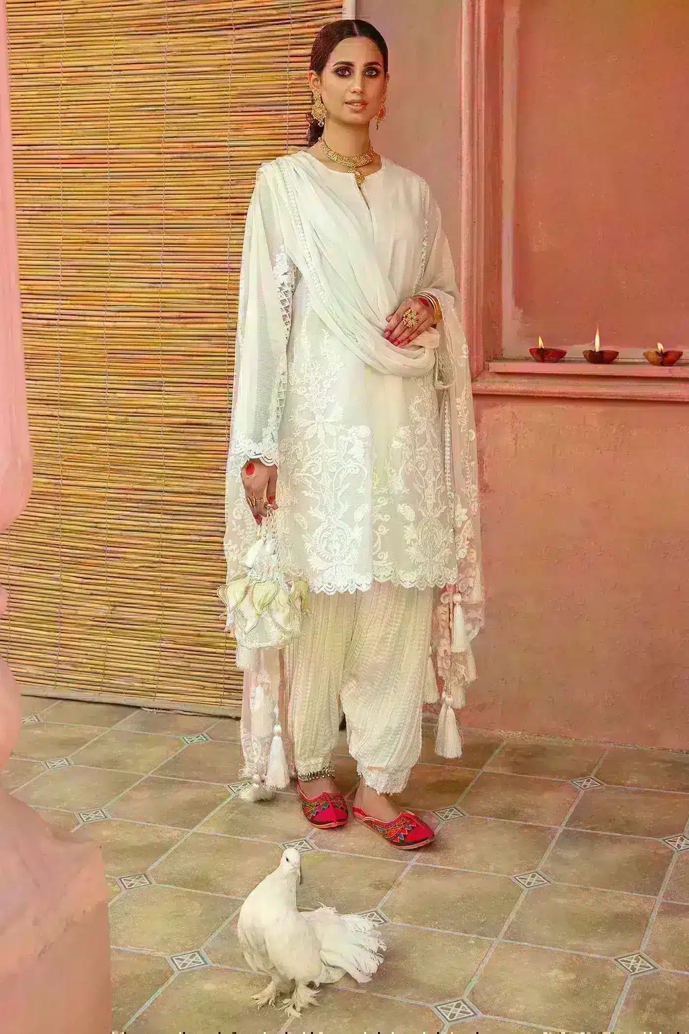 Nilofer Shahid | Nur e Subh Formals | Motiya - Official Nilofer Shahid stockist in UK - Sakeena London