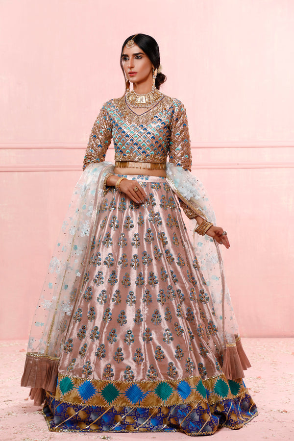 Wahajmkhan | Festive Fiesta Formals | MID NIGHT SKY - Official Wahaj M.Khan stockist in UK - Sakeena London