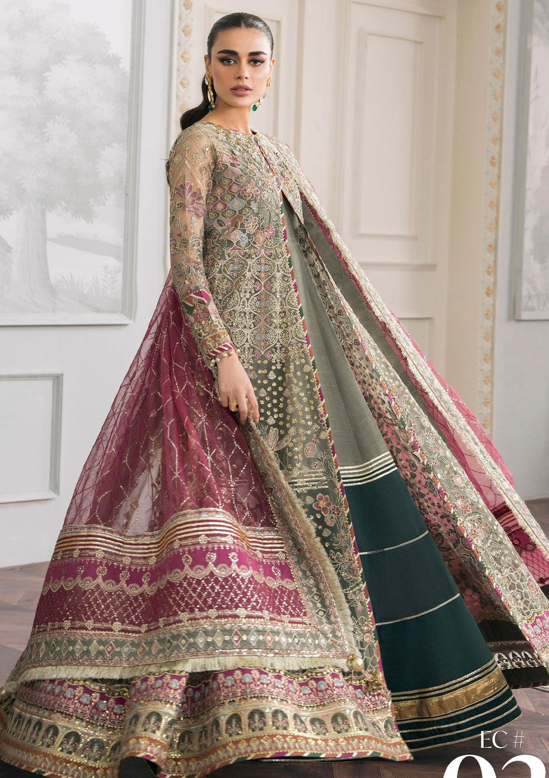 Formal Collection - Baroque - Chantelle - Embroidered - BQU-Ch12-02