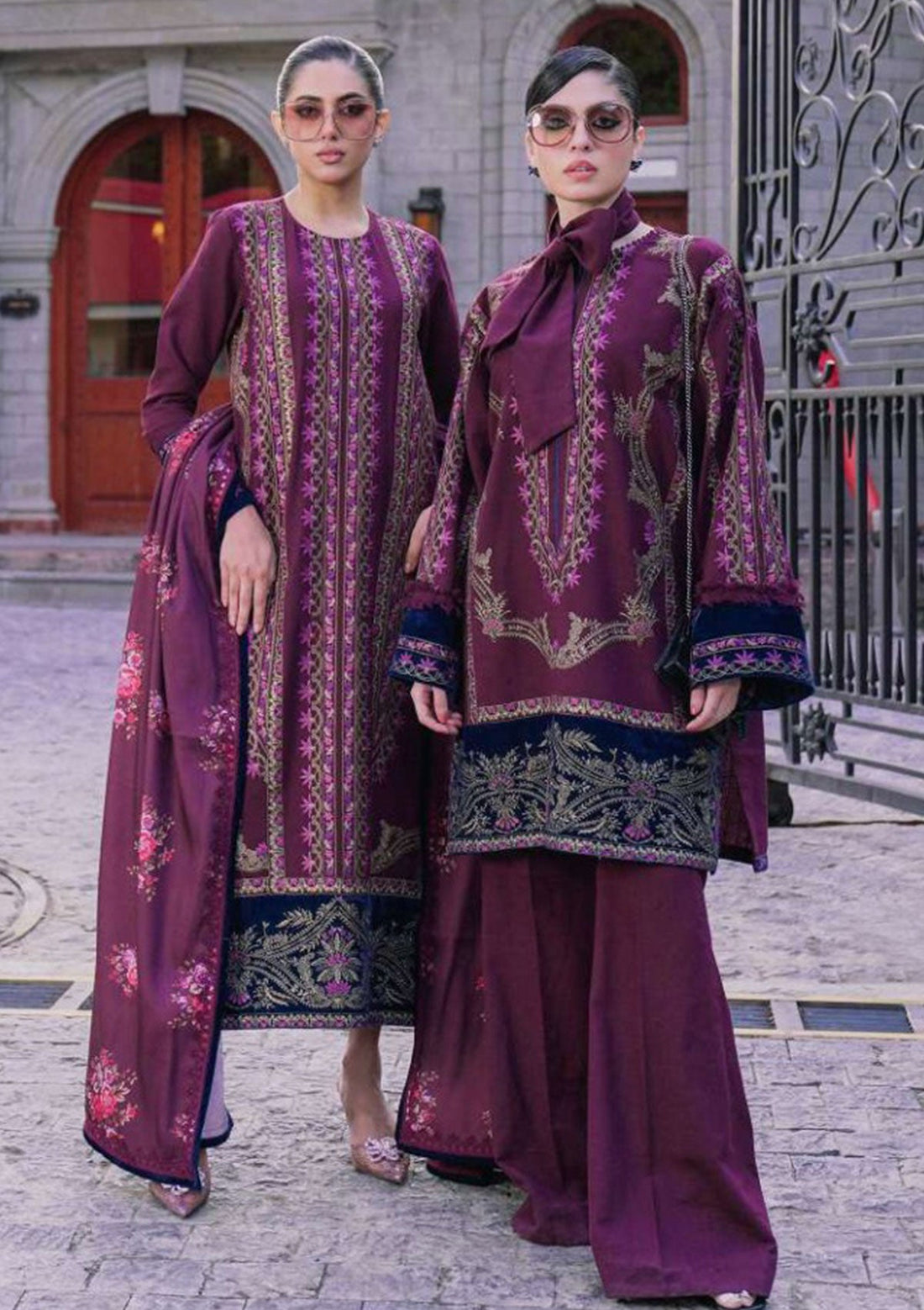Winter Collection - Saira Rizwan - Unstitched - SR23#02 - Zaynem