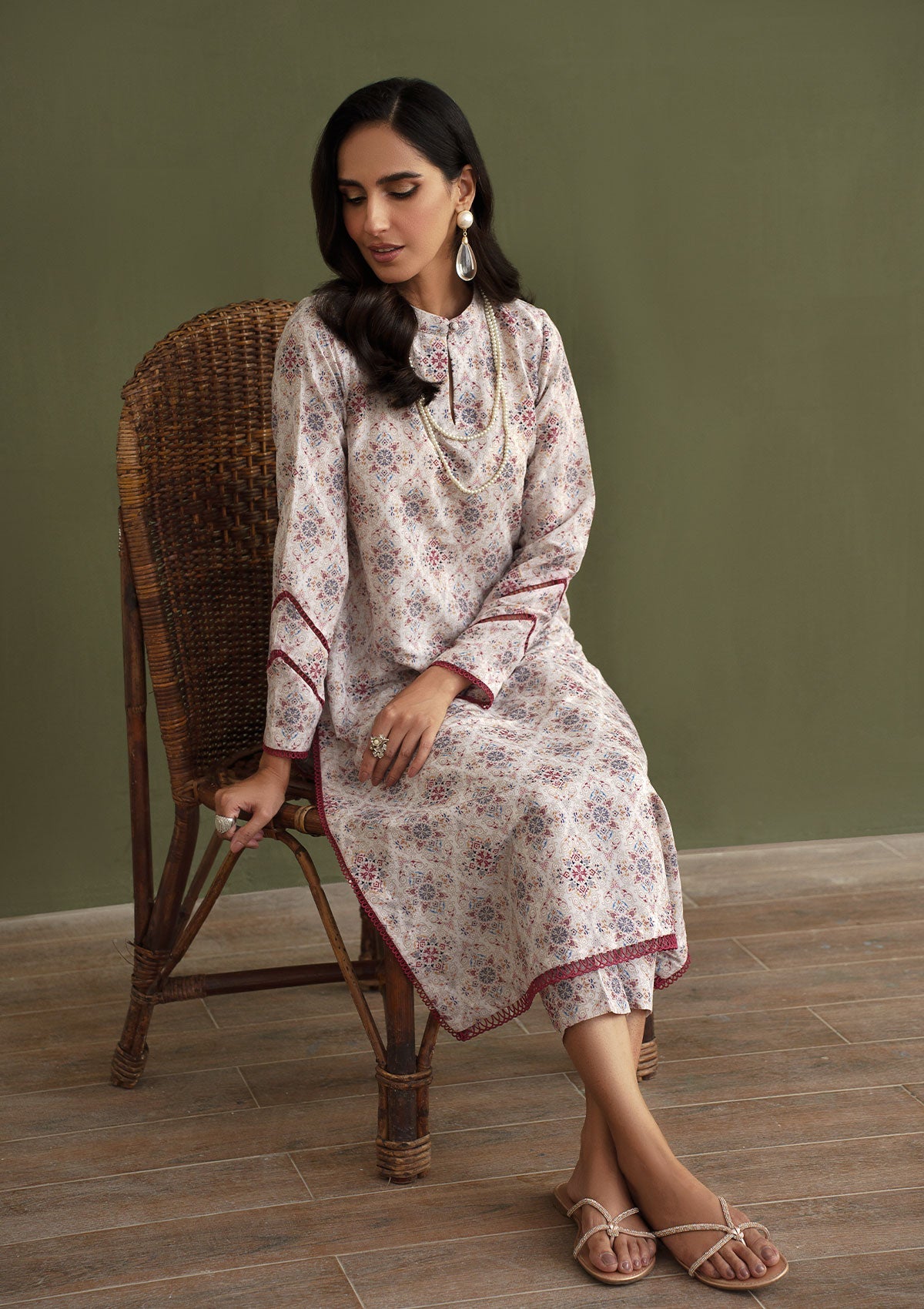 Pret Collection - Zarif - Prints - Cotton Silk - ZPR#01 - PERNIA