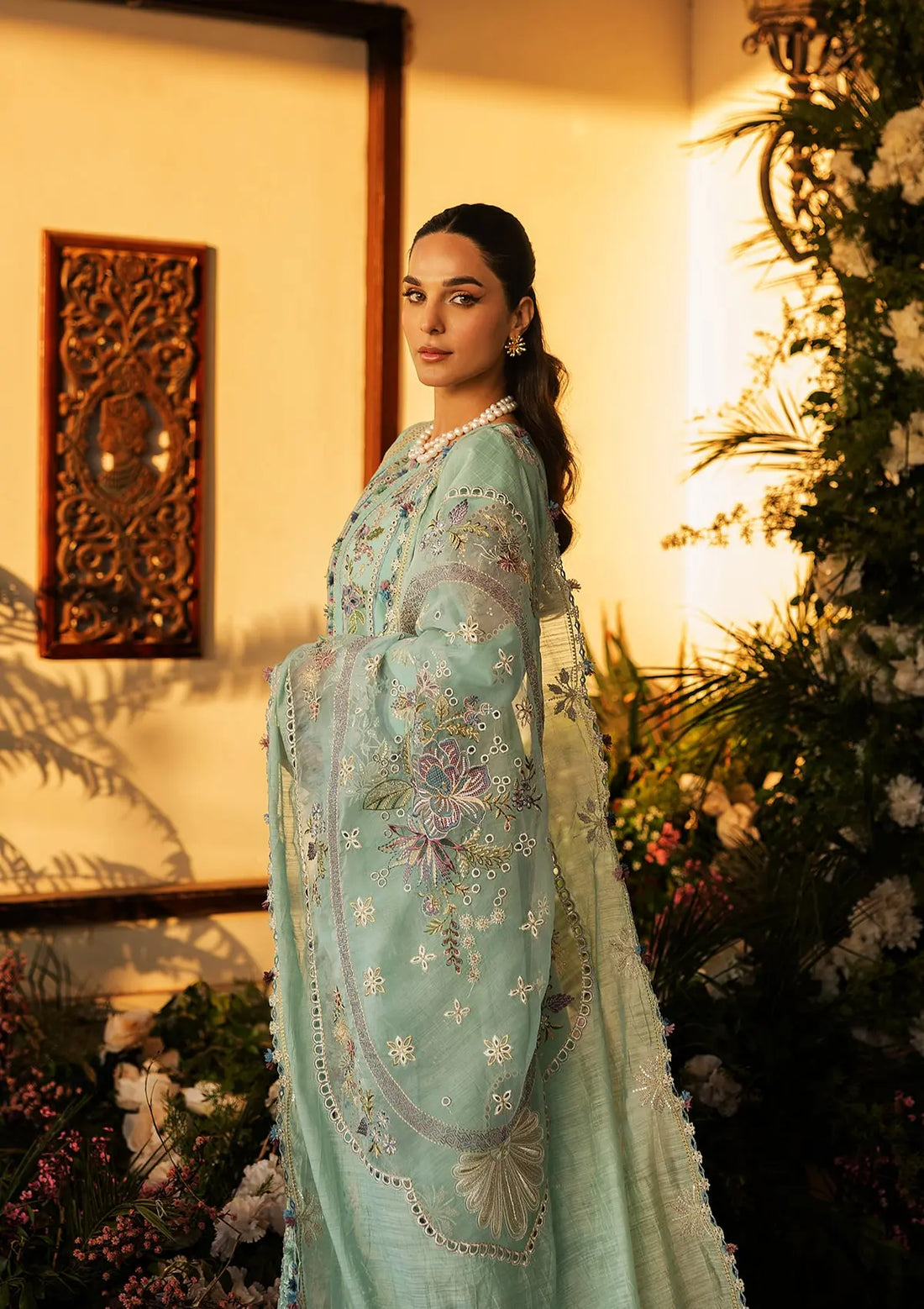 Kahf Premium | Luxury Lawn 25 | KLR-10 Elva - Official Kahf Premium stockist in UK - Sakeena London