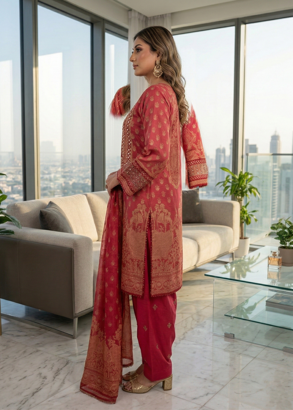 Diara Couture | Eid Lawn 26 | NAISHA - ZD-23