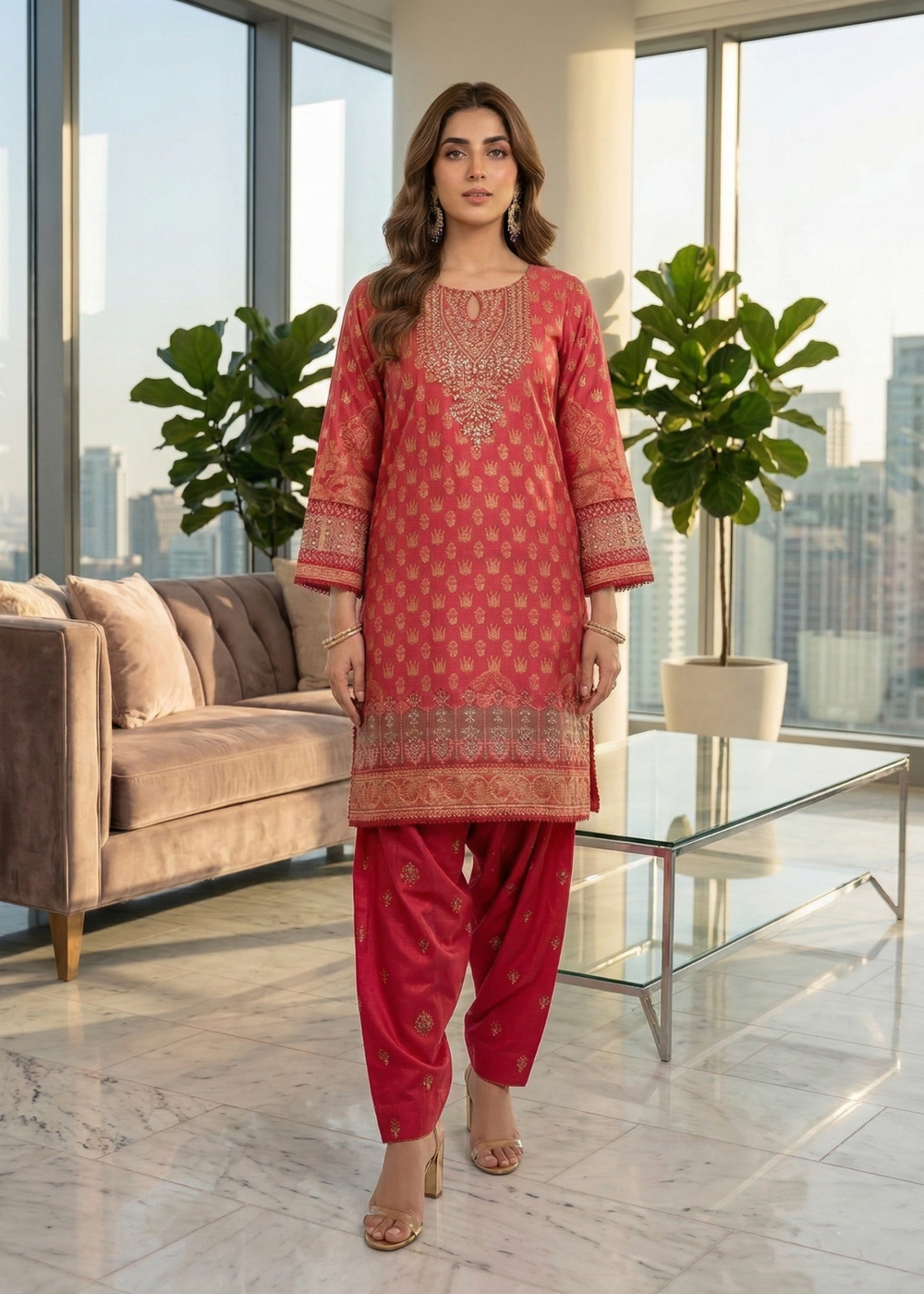Diara Couture | Eid Lawn 26 | NAISHA - ZD-23