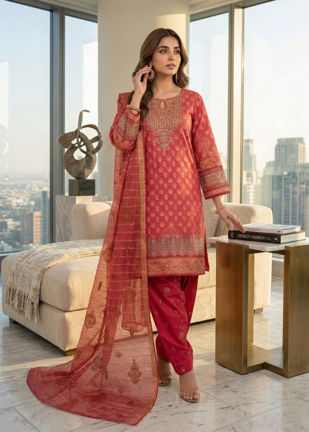 Diara Couture | Eid Lawn 26 | NAISHA - ZD-23