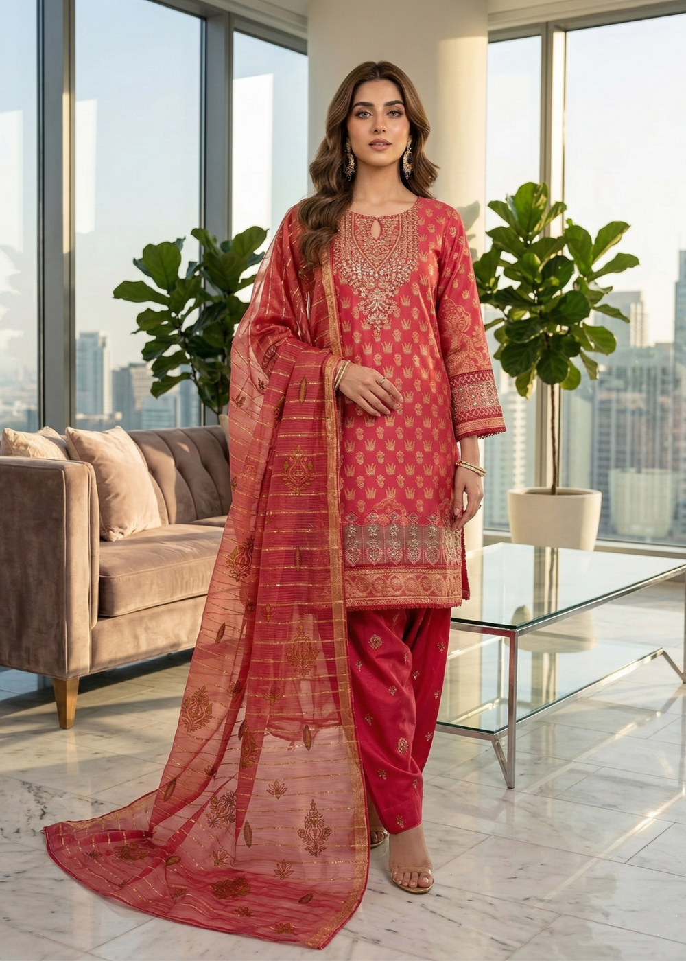 Diara Couture | Eid Lawn 26 | NAISHA - ZD-23
