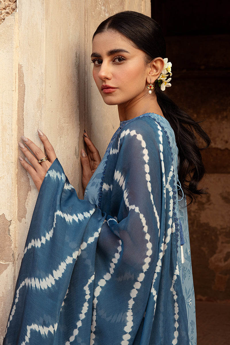 Cross Stitch | Premium Lawn 24 | BLUE SAND - Official Cross Stitch stockist in UK - Sakeena London