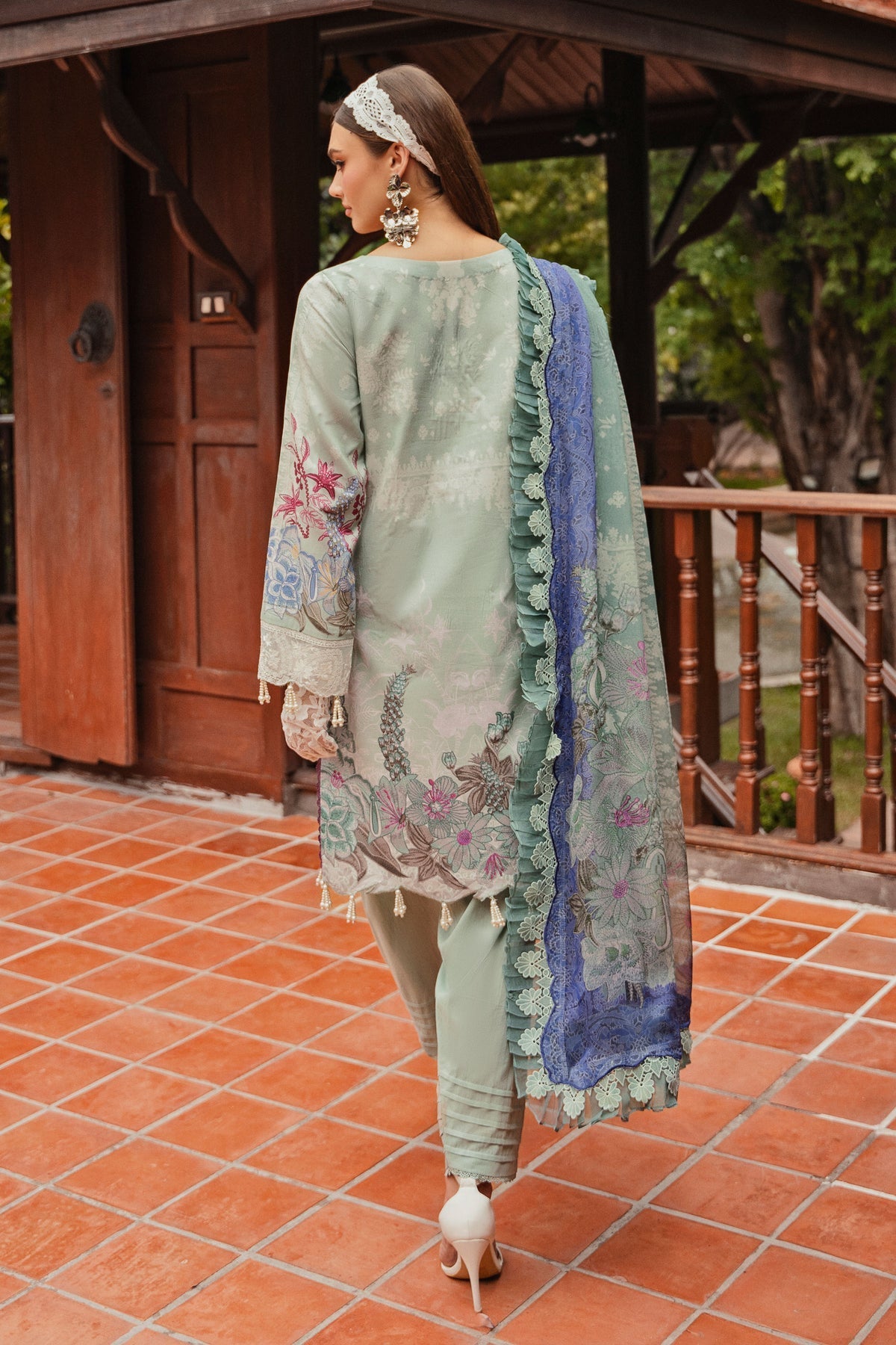 Jade | Bliss Lawn | D07 - Official Jade stockist in UK - Sakeena London