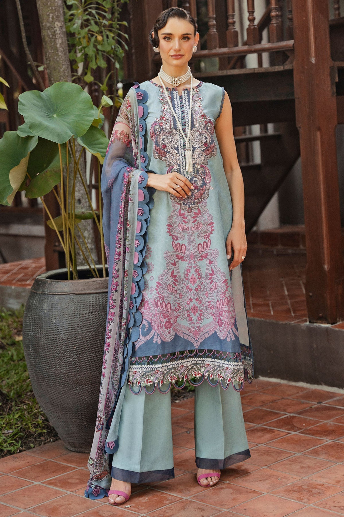 Jade | Bliss Lawn | D01 - Official Jade stockist in UK - Sakeena London
