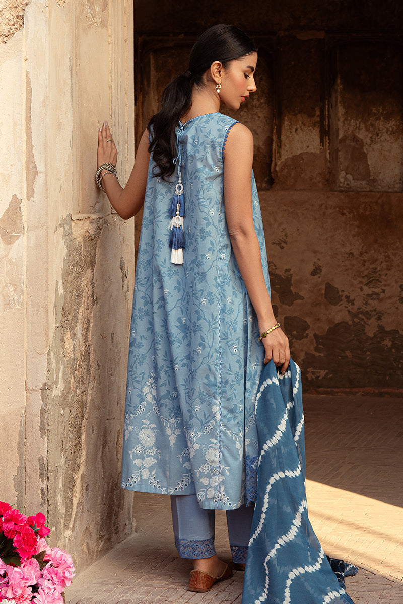 Cross Stitch | Premium Lawn 24 | BLUE SAND - Official Cross Stitch stockist in UK - Sakeena London