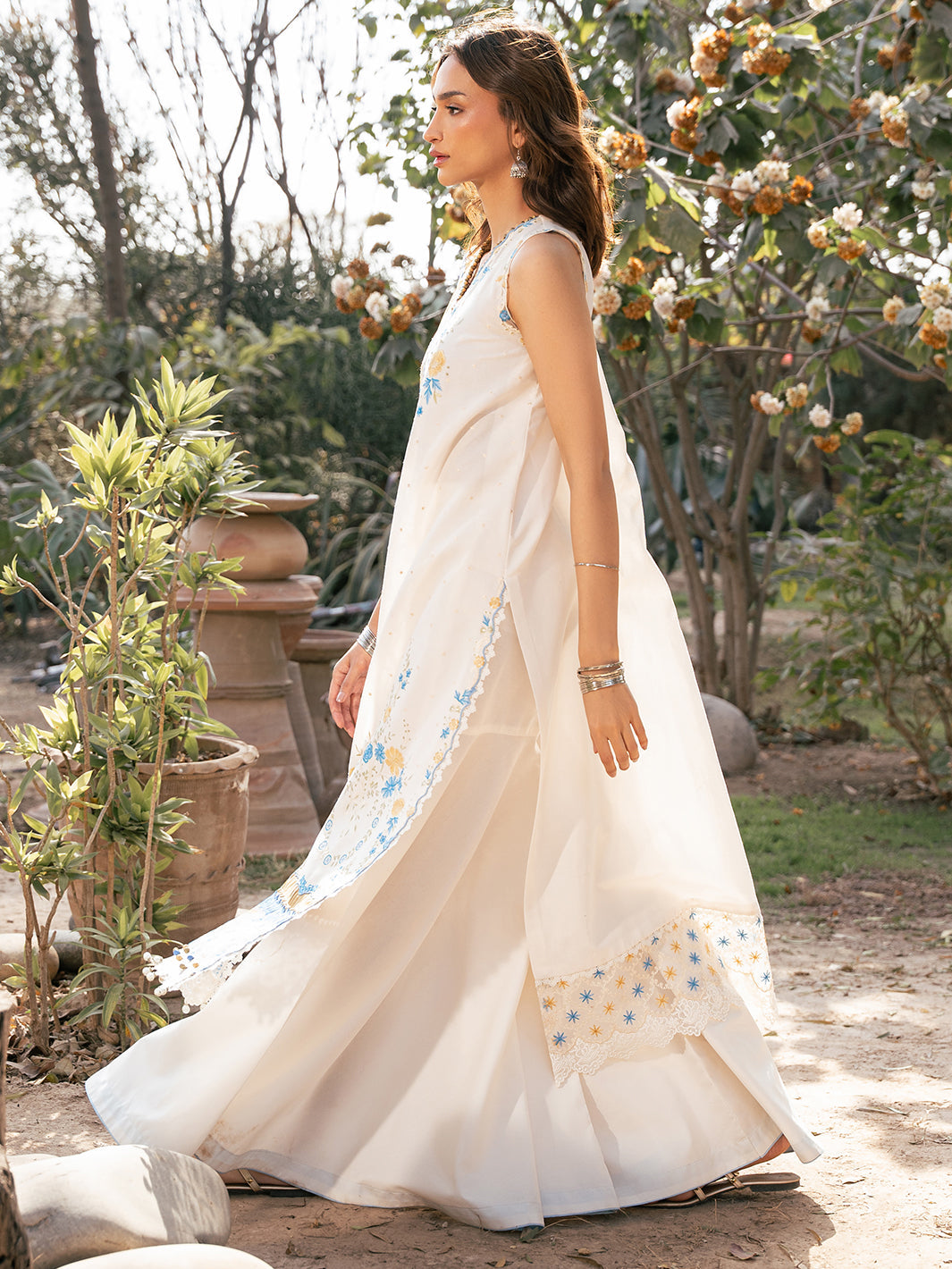 Bin Ilyas | Hazel Printed Lawn 25 | 2078 - B - Official Bin Ilyas stockist in UK - Sakeena London
