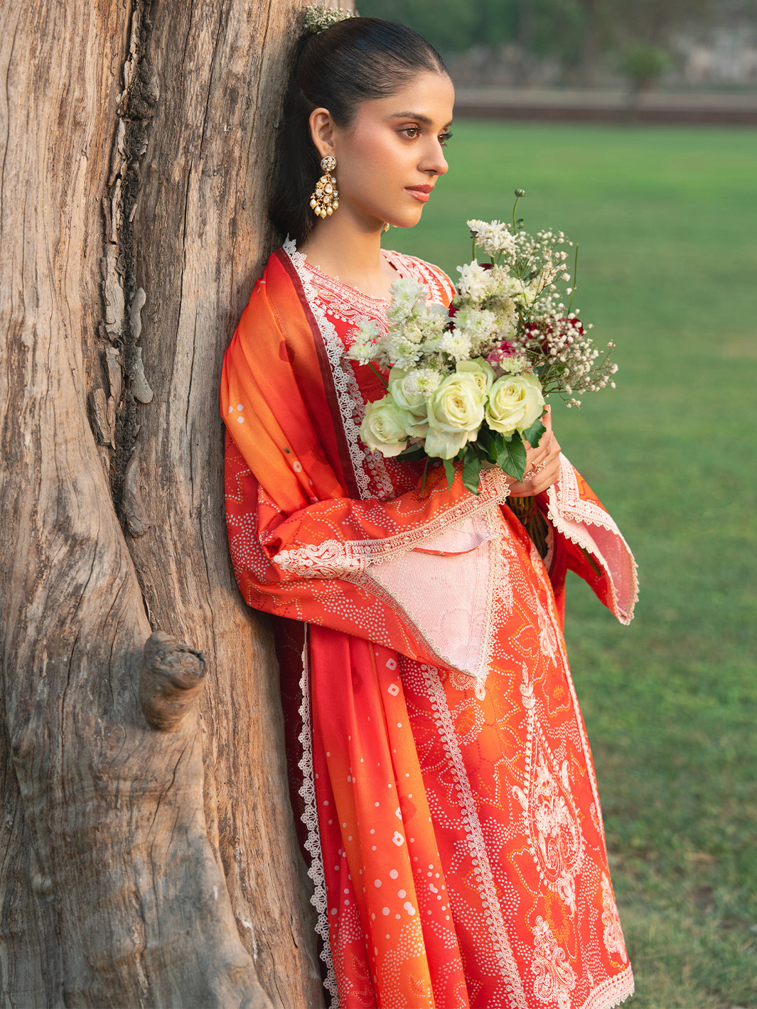Bin Ilyas | Naqsh Naaz Luxury Lawn 25 | 2084 - A - Official Bin Ilyas stockist in UK - Sakeena London