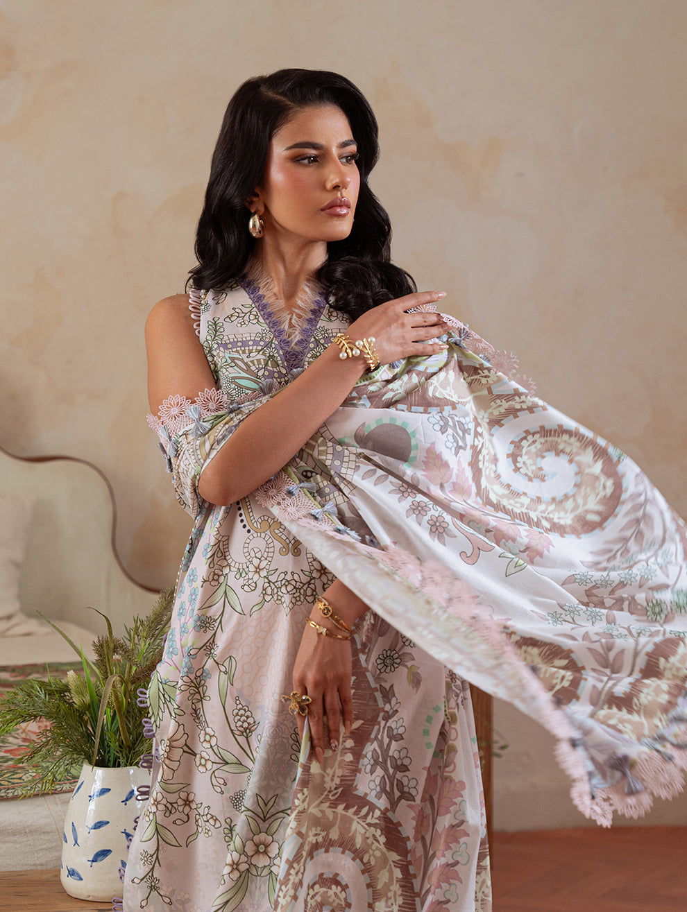 Jade | Cambric 25 | URBANE CAMBRIC PRINTS 2025 B - Official Jade stockist in UK - Sakeena London