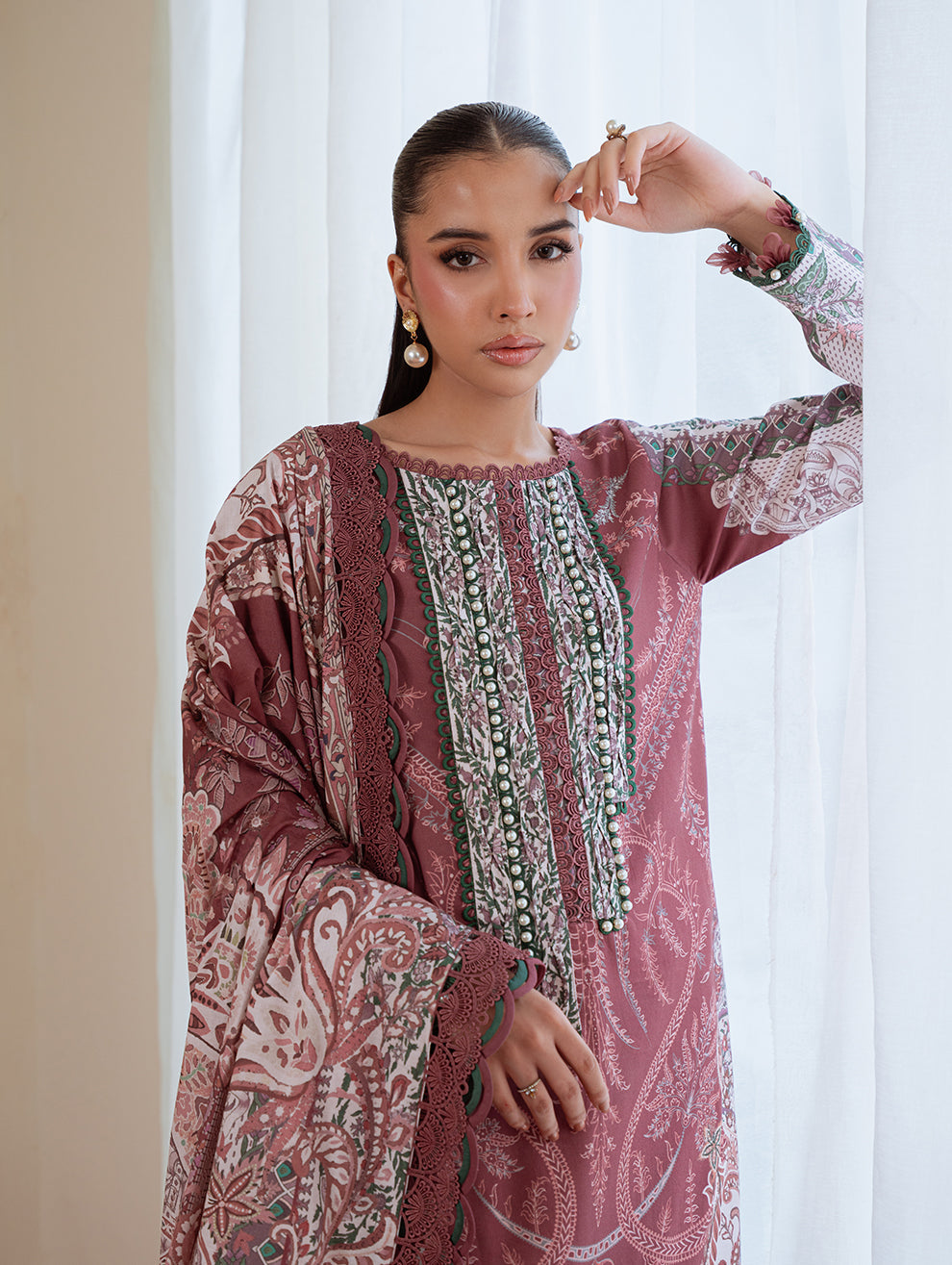Jade | Cambric 25 | URBANE CAMBRIC PRINTS 2025 C - Official Jade stockist in UK - Sakeena London