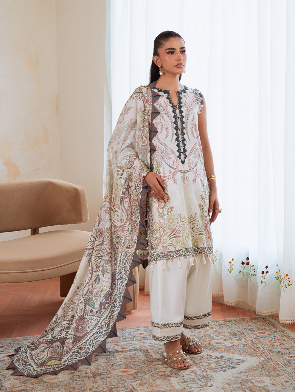 Jade | Cambric 25 | URBANE CAMBRIC PRINTS 2025 G - Official Jade stockist in UK - Sakeena London