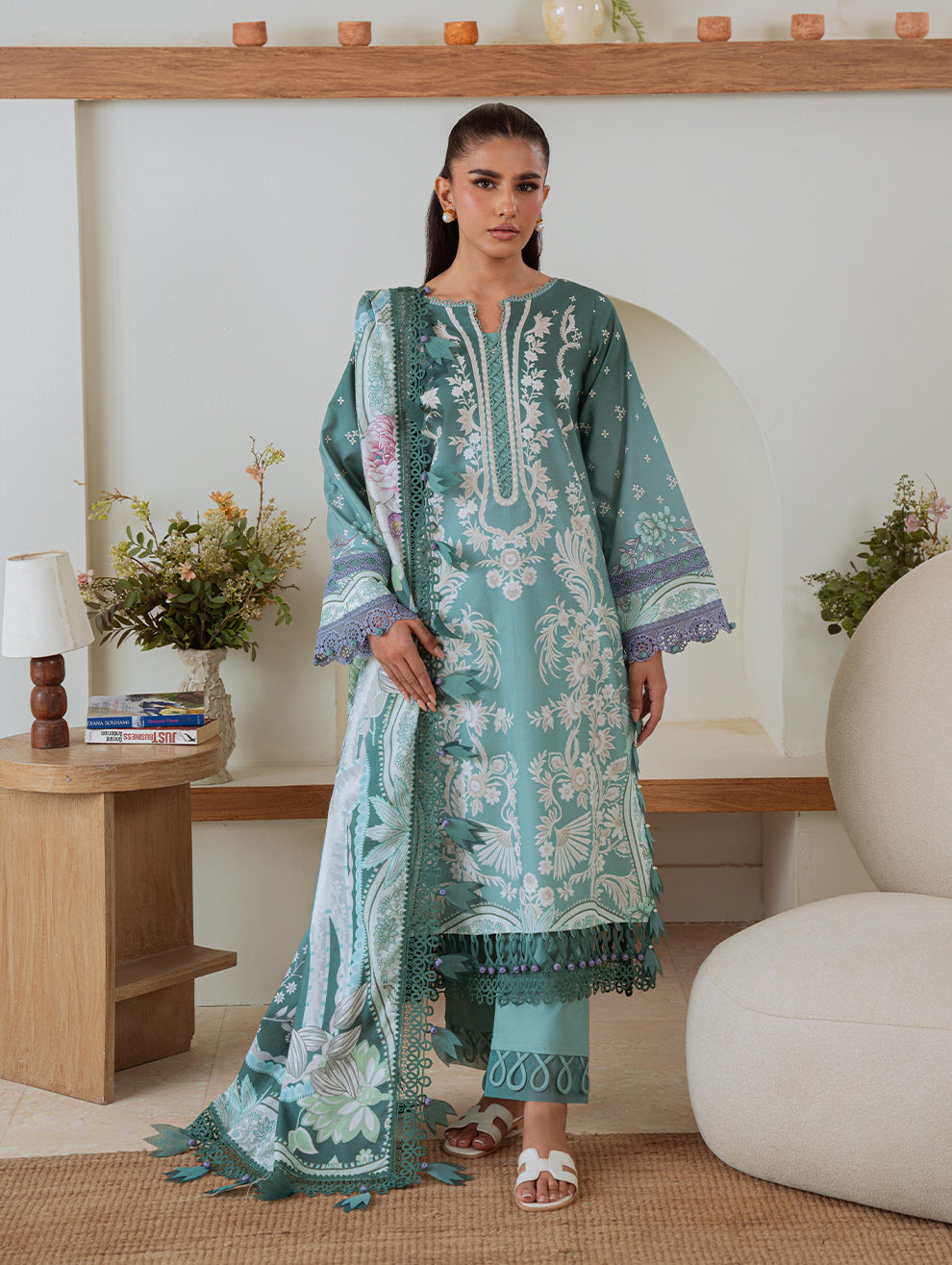 Jade | Cambric 25 | URBANE CAMBRIC PRINTS 2025 K - Official Jade stockist in UK - Sakeena London