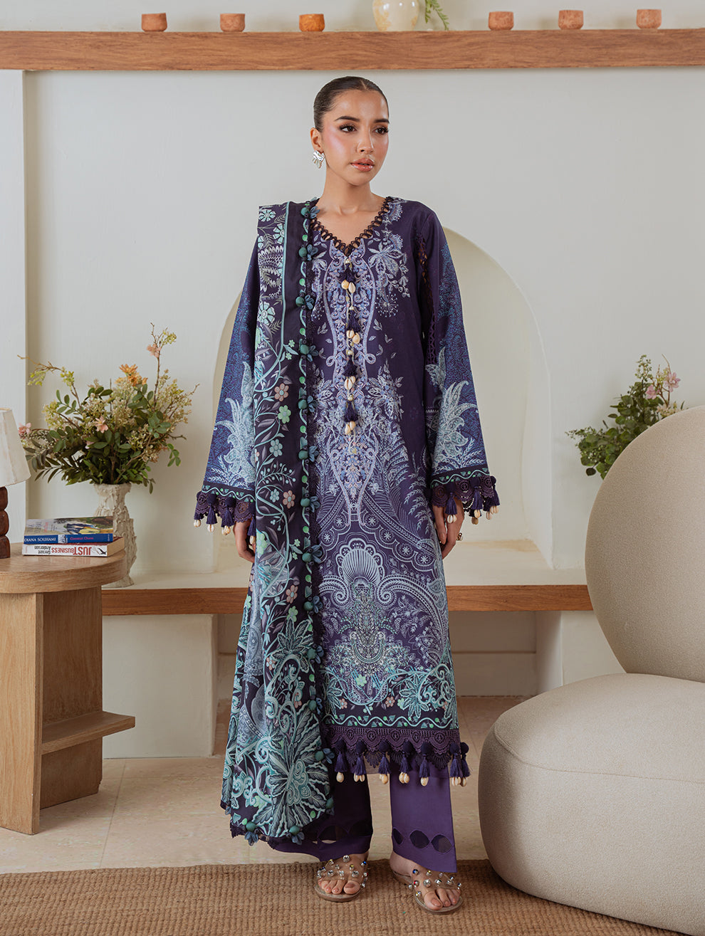 Jade | Cambric 25 | URBANE CAMBRIC PRINTS 2025 N - Official Jade stockist in UK - Sakeena London