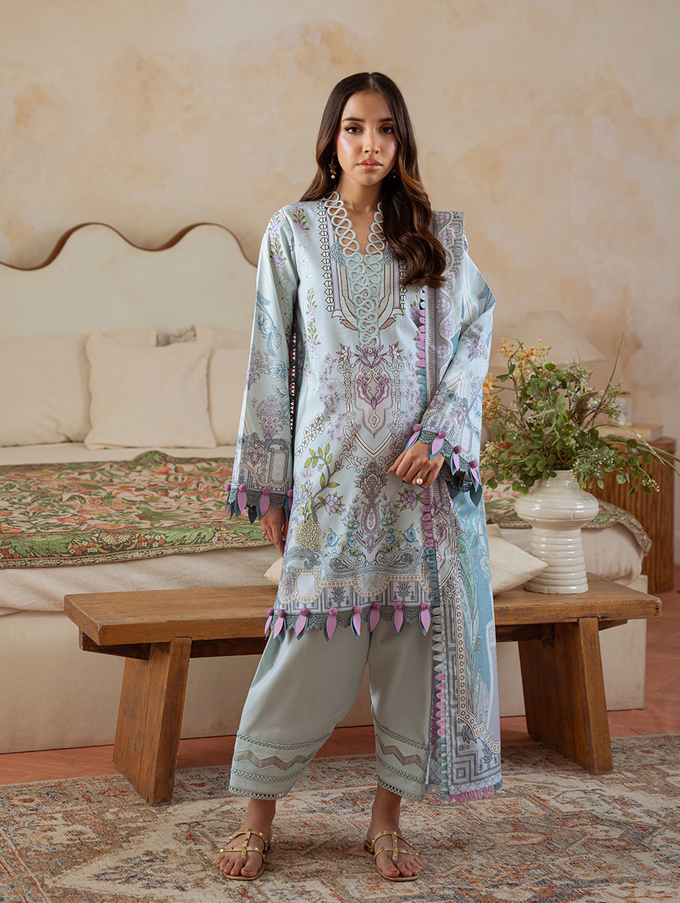 Jade | Cambric 25 | URBANE CAMBRIC PRINTS 2025 P - Official Jade stockist in UK - Sakeena London