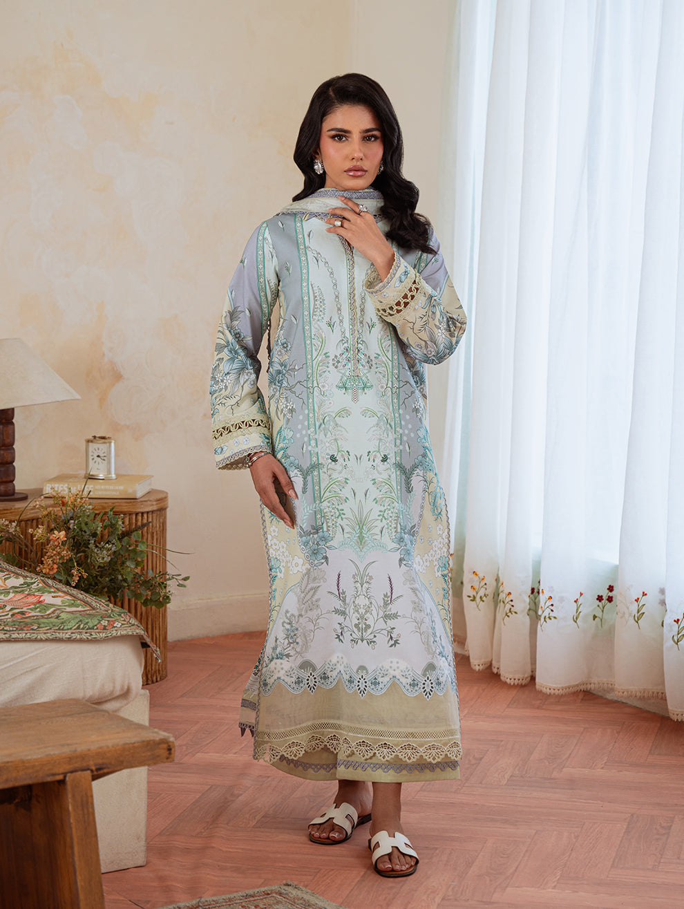 Jade | Cambric 25 | URBANE CAMBRIC PRINTS 2025 R - Official Jade stockist in UK - Sakeena London