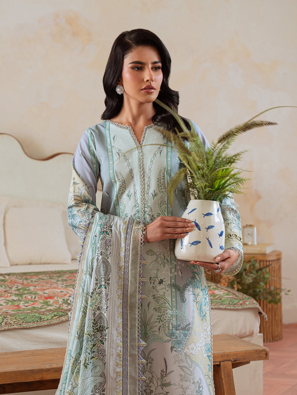 Jade | Cambric 25 | URBANE CAMBRIC PRINTS 2025 R - Official Jade stockist in UK - Sakeena London