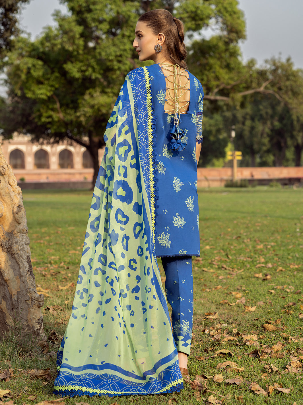 Bin Ilyas | Naqsh Naaz Luxury Lawn 25 | 2088 - B - Official Bin Ilyas stockist in UK - Sakeena London