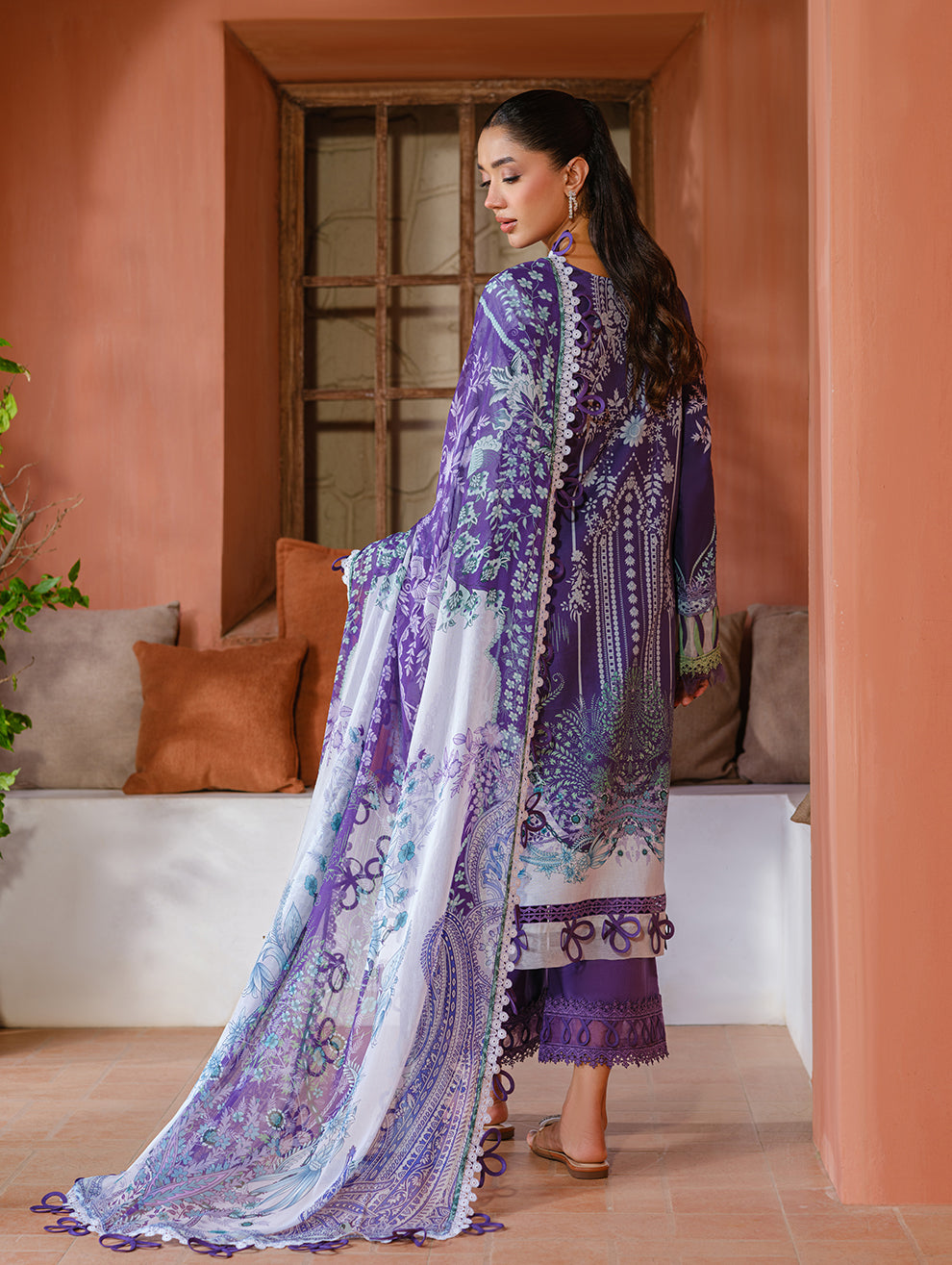 Jade | Cambric 25 | URBANE EMBROIDERED CAMBRIC 25 P - Official Jade stockist in UK - Sakeena London