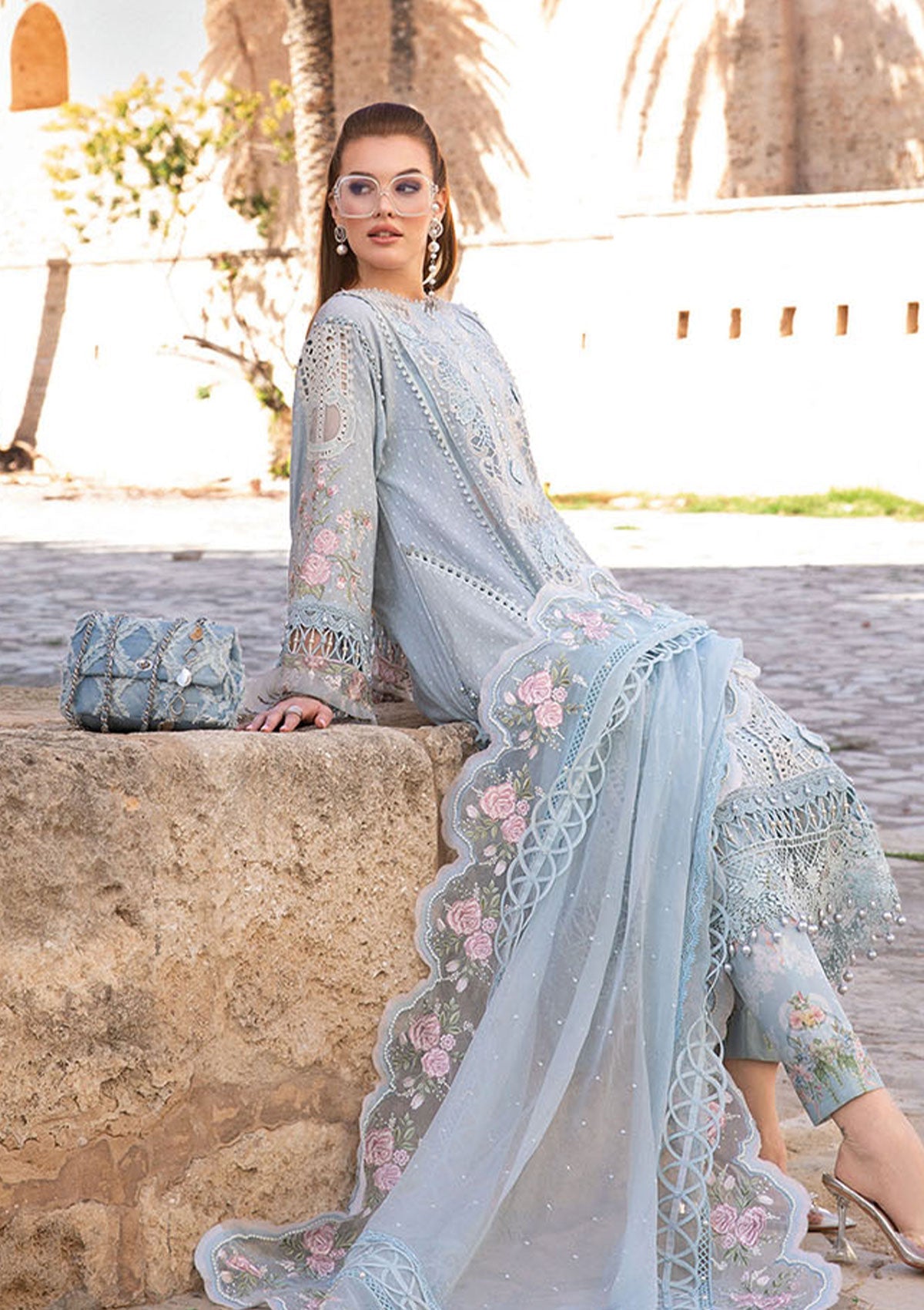 Lawn Collection - Maria B - Voyage a'Luxe - Luxury - MB24#10B