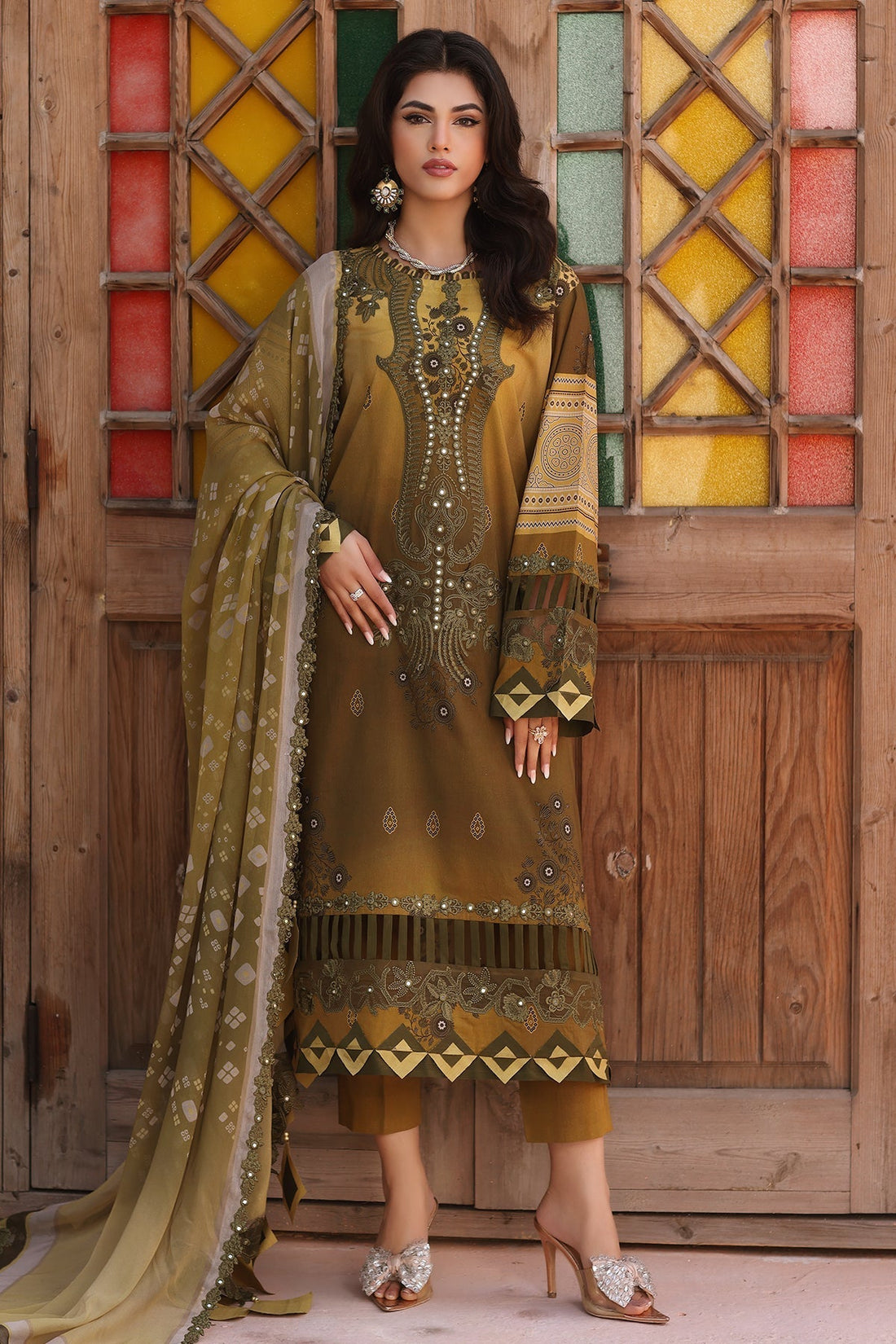Charizma | Lawn Collection 24 | AG4-02 - Official Charizma stockist in UK - Sakeena London