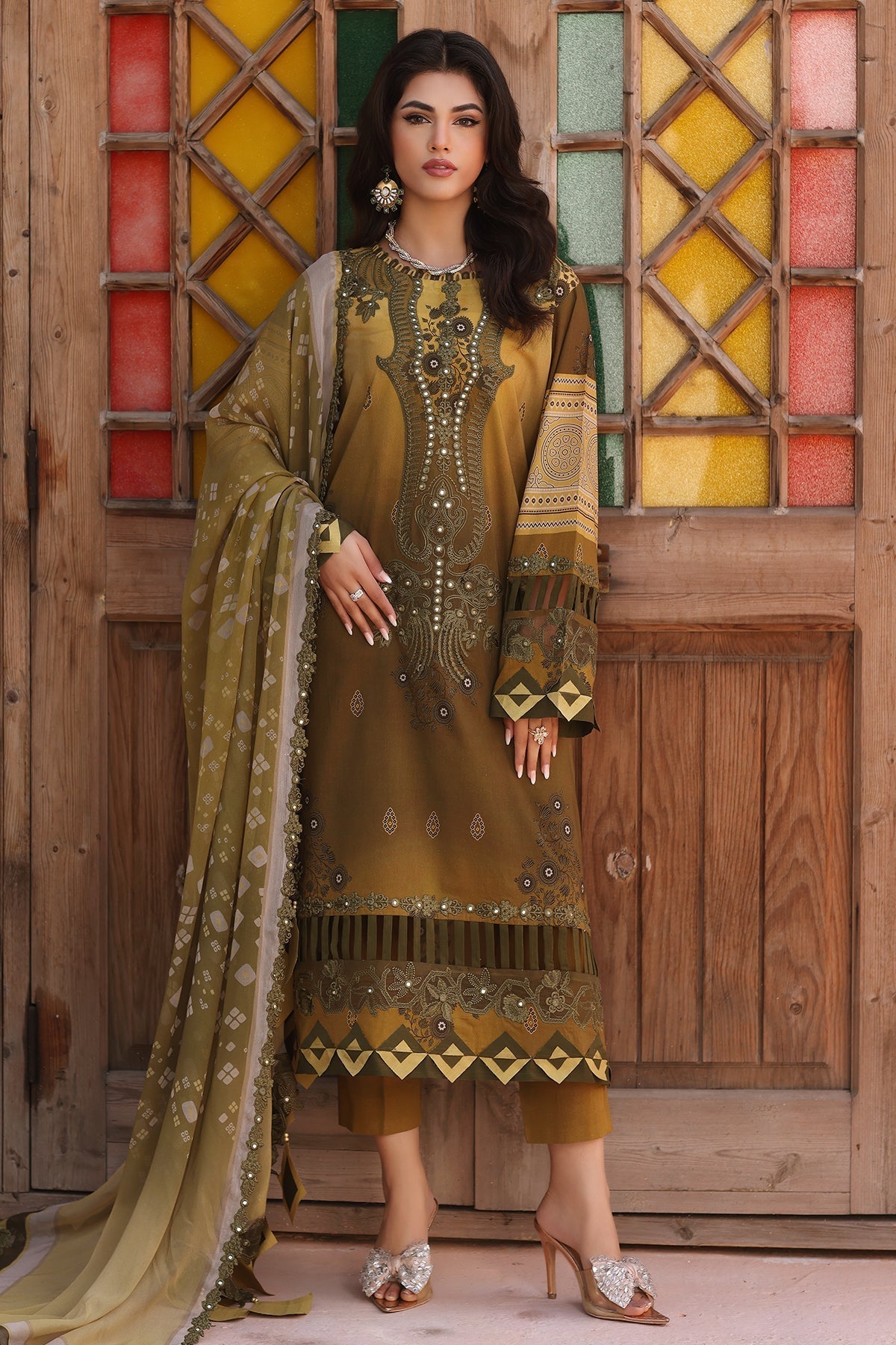 Charizma | Lawn Collection 24 | AG4-02 - Official Charizma stockist in UK - Sakeena London