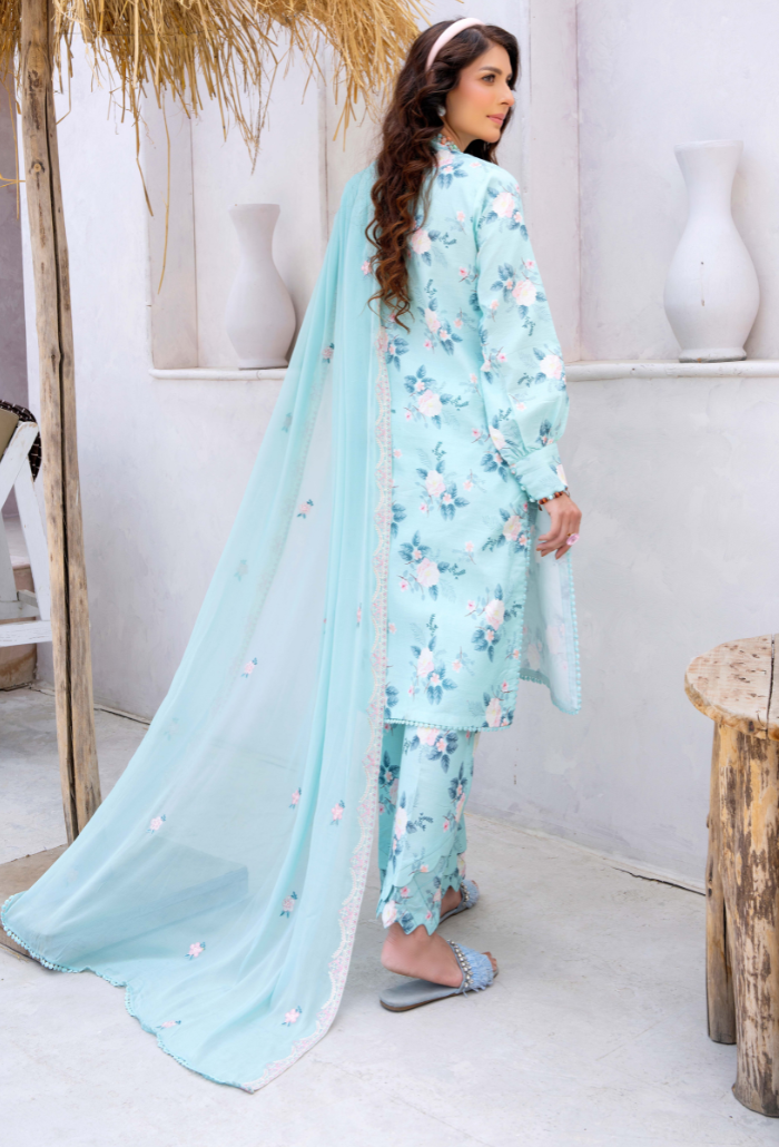 Humdum | Gardenia Lawn 24 | PLG 3 - D04 - Official HumDum stockist in UK - Sakeena London