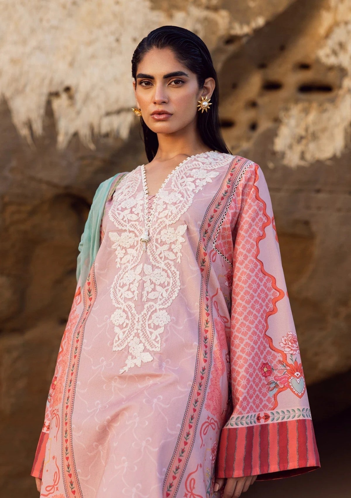 Lawn - Sadaf Fawad Khan - Everyday - Bows & Ribbons