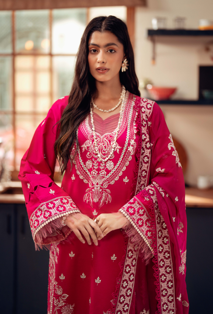 Humdum | Lala Rukh Lawn | Lalarukh - D06 - Official Humdum stockist in UK - Sakeena London