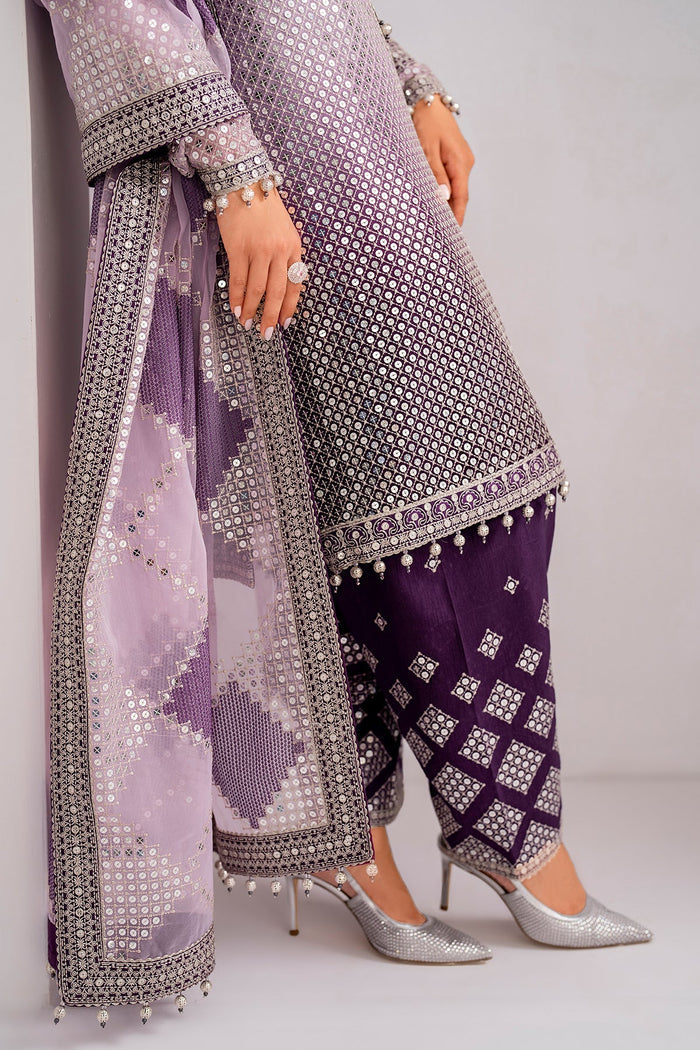 Jazmin | Formals Collection | CHIFFON UC-3056 - Official Jazmin stockist in UK - Sakeena London