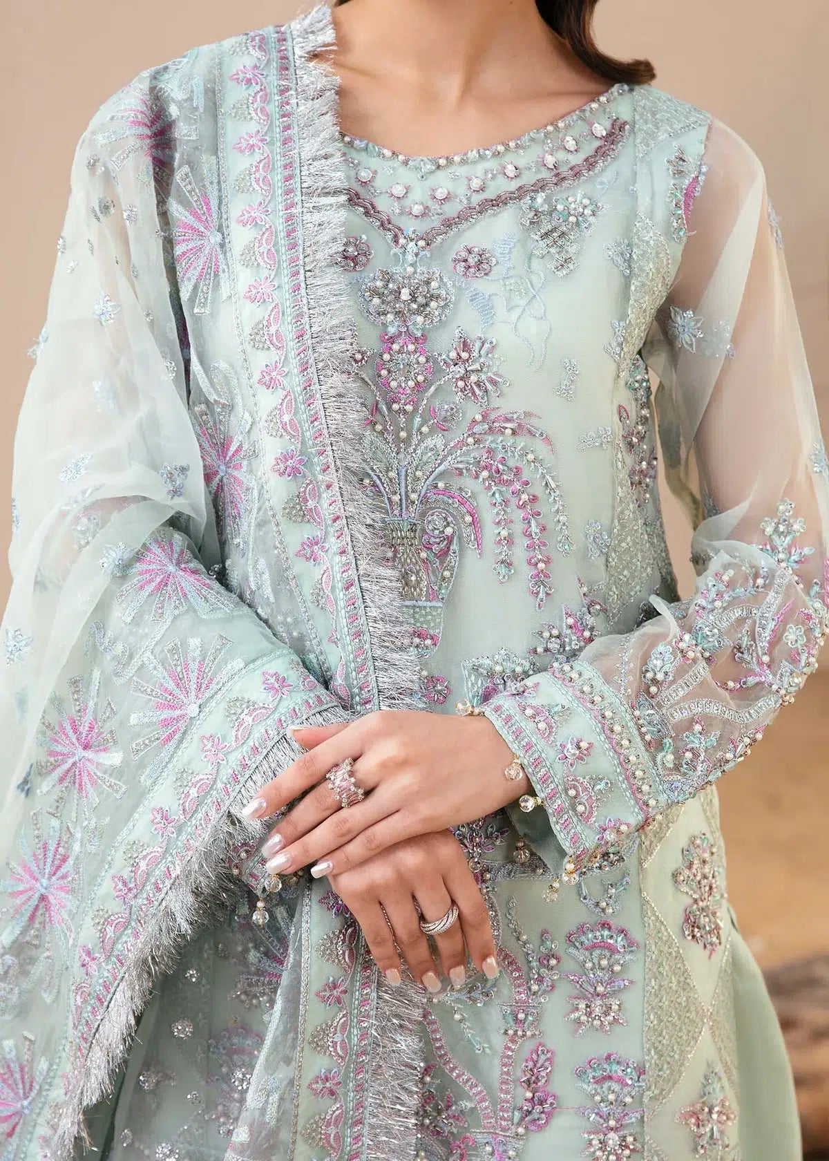 Dastoor | Noor-E-Jahan Wedding Collection'24 | Whisper - Official Dastoor stockist in UK - Sakeena London