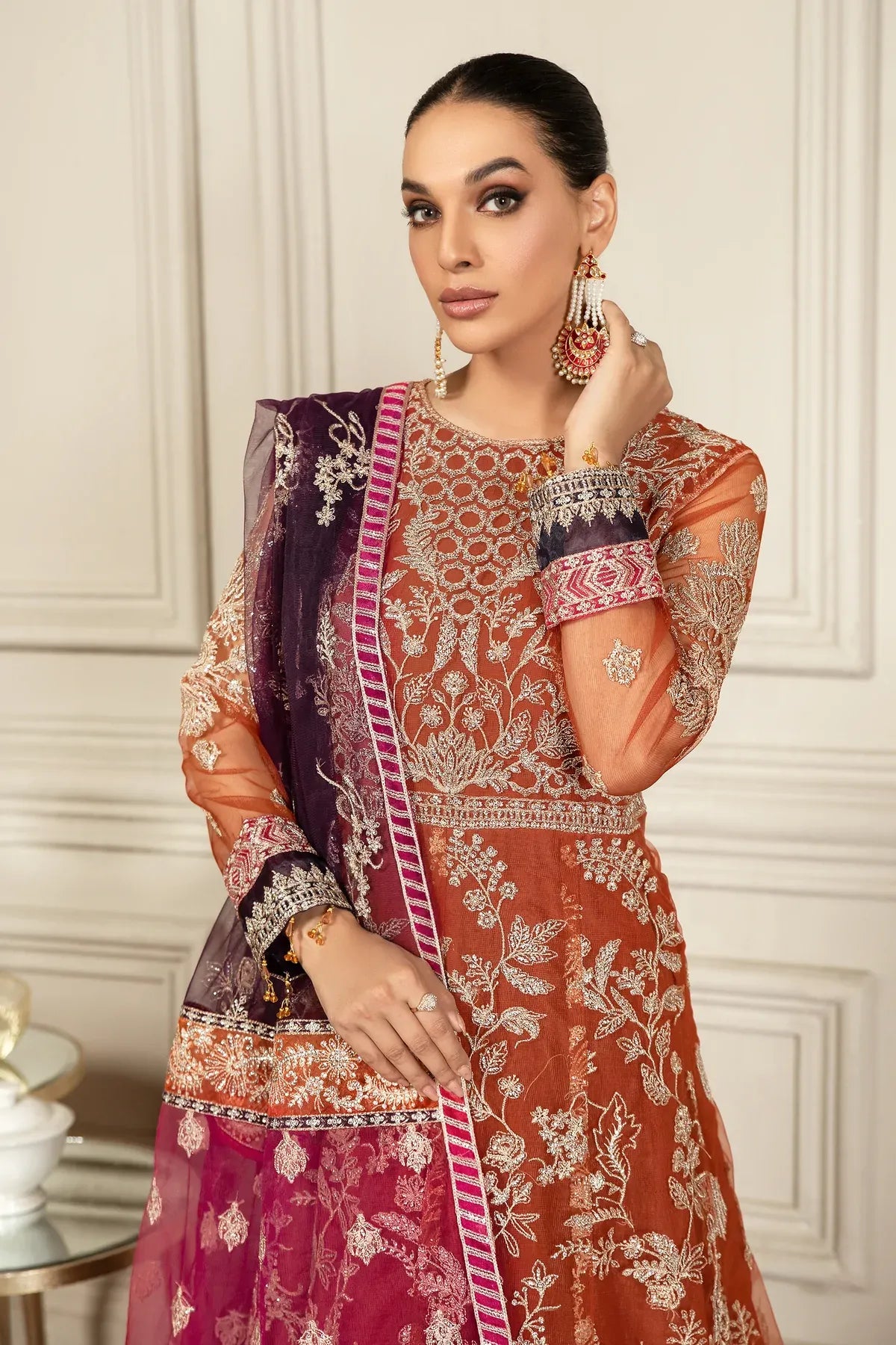 Zarif | Mehroz Formals | AMBER - Official Zarif stockist in UK - Sakeena London